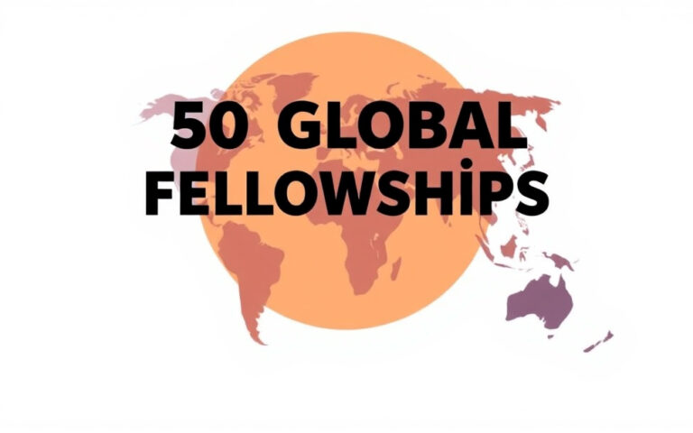 50 Global Fellowships for Women Leaders and Professionals
